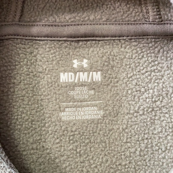Under Armour Men’s Gray Fleece-lined Hoodie - Picture 5 of 7